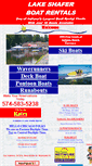 Mobile Screenshot of lakeshaferboatrentals.com